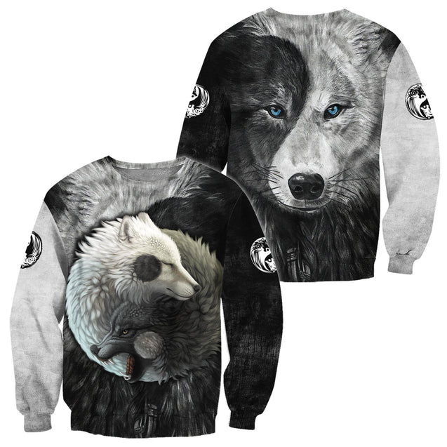 Wolf 3D All Over Printed Unisex Shirt