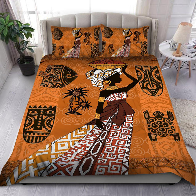 African Girl Bedding Set-ML-ML-US Twin-Vibe Cosy™