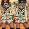 Native American 3D All Over Printed Hoodie Dress