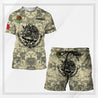 Mexico Combo T-shirt and Short 3D All Over Printed no4