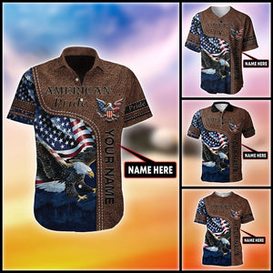 Customized Name American All Over Printed Unisex Shirts