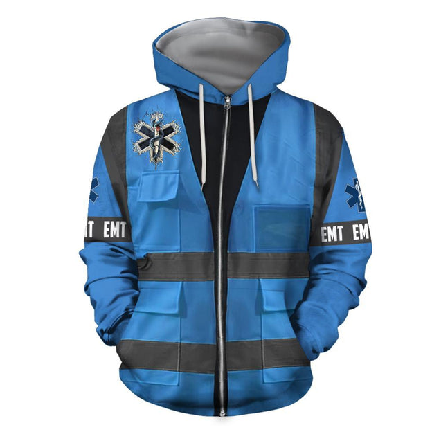 Loving EMT 3D Printed Hoodie For Men And Women