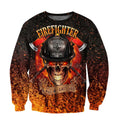 Crazy Skull Firefighter Hoodie For Men And Women DQB08282002-TQH