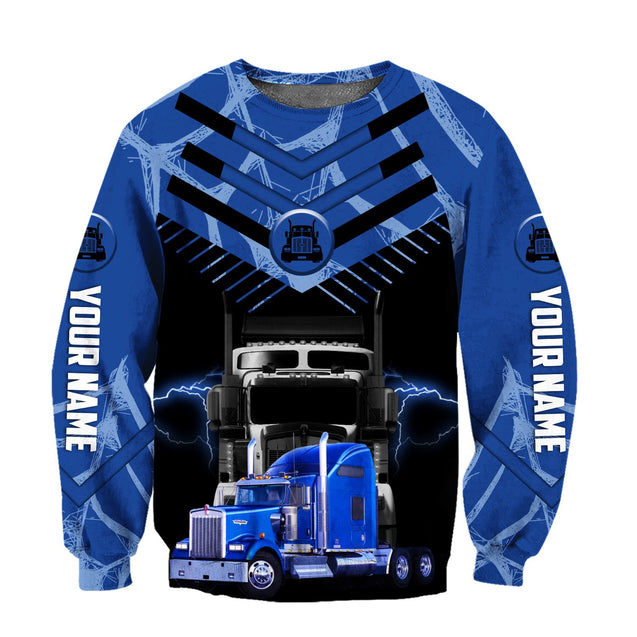 3D All Over Printed Truck Lover  Unisex Shirts Custom Name XT