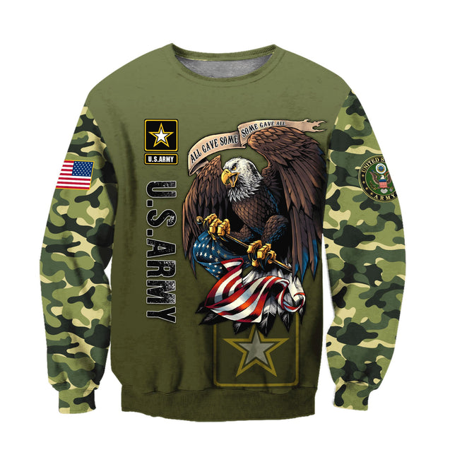 US Army Veteran 3D All Over Printed Unisex Shirts