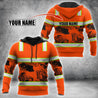 Customize Name Heavy Equipment Operator 3D All Over Printed Unisex Shirt