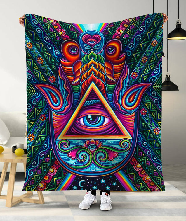 Hamsa Soft and Warm Blanket