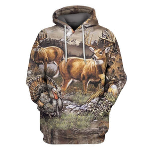 3D All Over Print Deer Hunting Shirt-Apparel-6teenth World-Hoodie-S-Vibe Cosy™