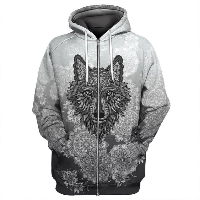 Wolf 3D All Over Printed Unisex Shirt