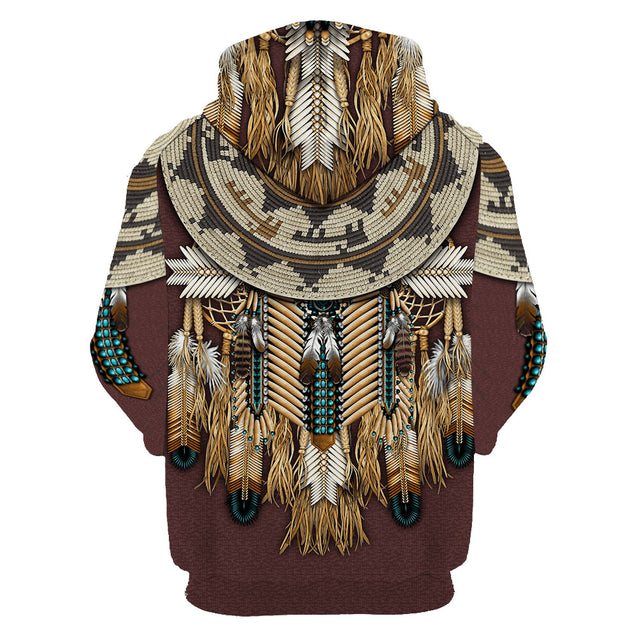 Native American 3D All Over Printed Unisex Shirt