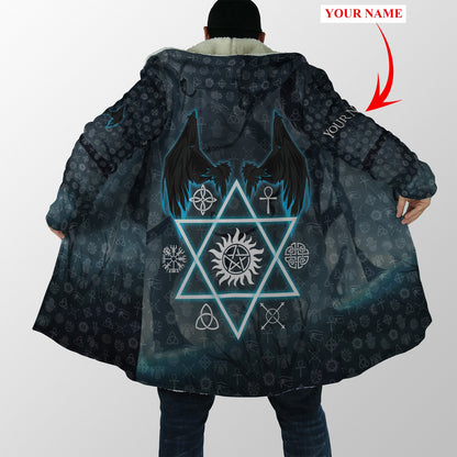 Ghost Hunting Teams 3D all over printed for men and women TR0705201S-Apparel-Huyencass-Button Cloak-S-Vibe Cosy™