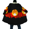 Australia Koori Kangaroo Aboriginal Flag™ Cloak For Men And Women