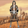 Native American 3D All Over Printed Legging + Cloak