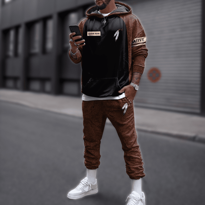 Customized name Native American 3D All Over Printed Unisex Shirts