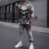 Skull With Angel Wings 3D All Over Printed Combo Hoodie + Sweatpant