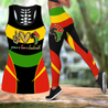 Africa Love Peace Juneteenth Combo Legging + Tank Top SN27042105