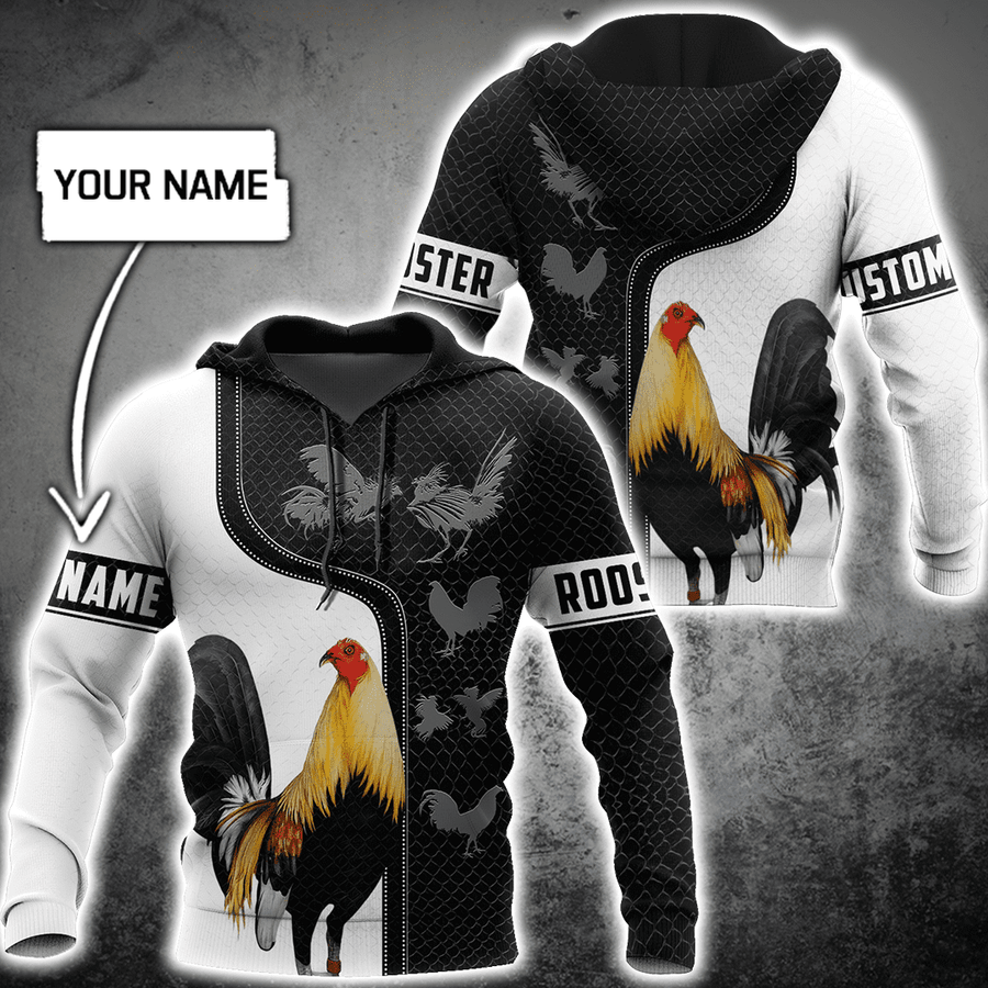 Personalized Rooster 3D Printed Unisex Shirts DD04052106