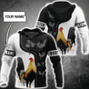 Personalized Rooster 3D Printed Unisex Shirts DD04052106