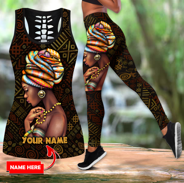 Personalized Africa Combo Legging + Tank Top TNA06052101JJ