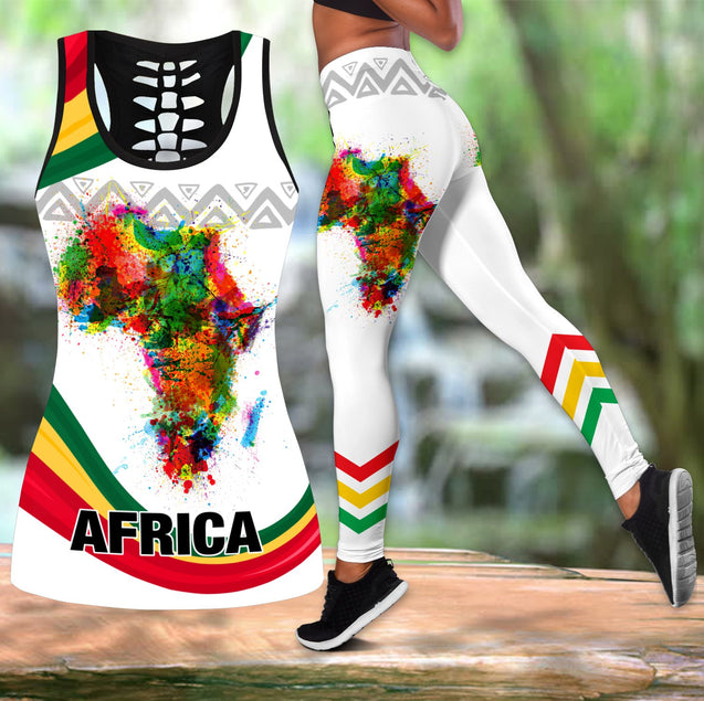 Africa Combo Legging + Tank Top Pi07052101