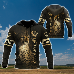 African Cheetah King Of Speed 3D All Over Printed Unisex Shirts TN SN05052104