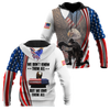 US Veteran 3D All Over Printed Unisex Hoodie