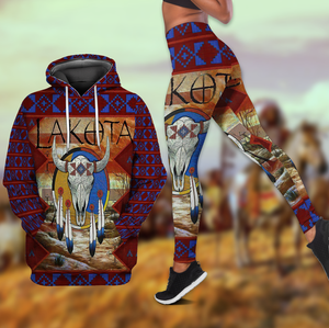 Native American 3D Combo Hoodie + Legging