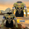 Personalized Name XT Australian Veteran 3D Printed Clothes DA23032102