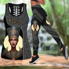 The Queen Ancient Egypt 3D print combo legging tank PD09042102JJ.S