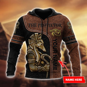 Custom name Anubis The God Ancient Egypt 3D design print shirts