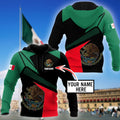 Personalized Mexico 3D All Over Printed Hoodie NTN10052104