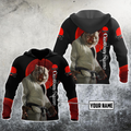 Customize Name Martial Tiger Art Hoodie For Men And Women DA03042104
