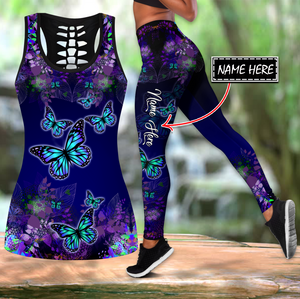 Butterfly legging + hollow tank combo custom name TNA19032101