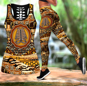 African Aya Combo Legging + Tank Top NTN29042104