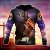 Premium Christian Jesus Lion 3D All Over Printed Unisex Shirts