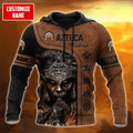 Personalized Name Azteca Mexicano 3D All Over Printed Hoodie