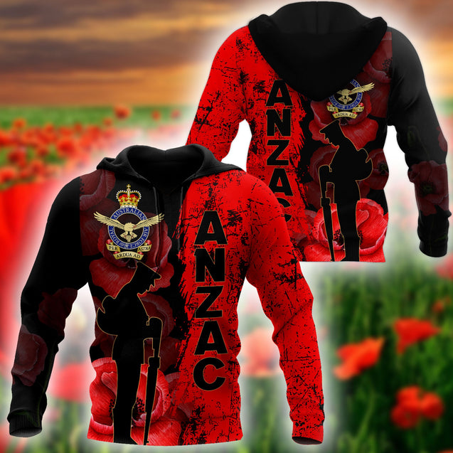 Premium Anzac Day 2021 Royal Australian Air Force 3D Printed Unisex Shirts TN NTN31032106