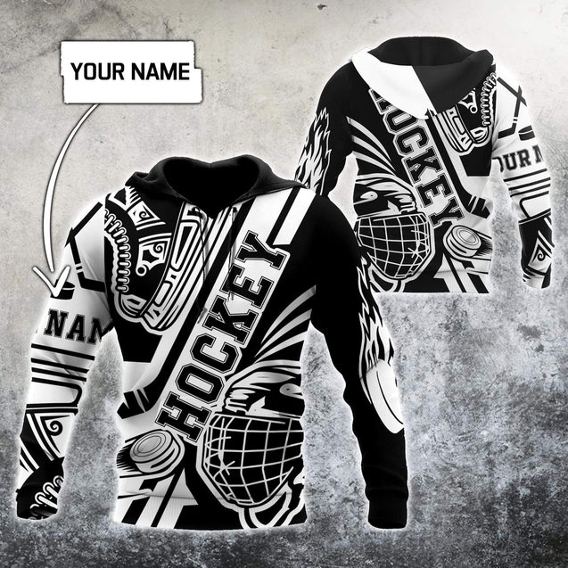 3D All Over Printed Hockey Satanic Unisex Shirts Custom Name XT