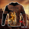 Custom name Pharaoh The God Ancient Egypt 3D design print shirts