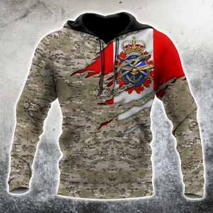 Canadian Veteran 3D All Over Printed Shirts PD06032102