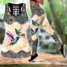 Hummingbirds Combo Legging+ Tank Top