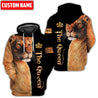 Gift For Mom Custom Name Queen Lion 3D All Over Printed Unisex Shirts