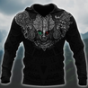 Aztec Warrior 3D All Over Printed Hoodie