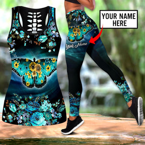 Butterfly legging + hollow tank combo custom name