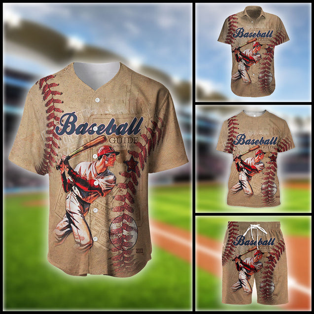 Summer Collection - Baseball Guide 3D All Over Printed Unisex Shirts