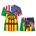 Veteran 3D All Over Printed Unisex Shirts