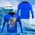 Customize Name Puerto Rico Hoodie For Men And Women MH19032102