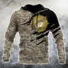 Irish Army 3D Hoodie Shirt For Men And Women