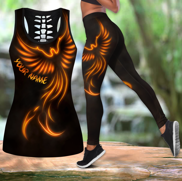 Customize Name Fire Phoenix Combo Outfit SN29042103