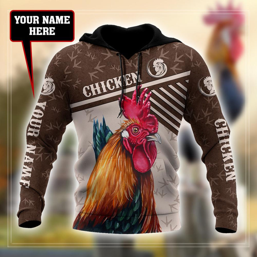 Personalized Farm Chicken 3D Printed Unisex Shirts AM12042102